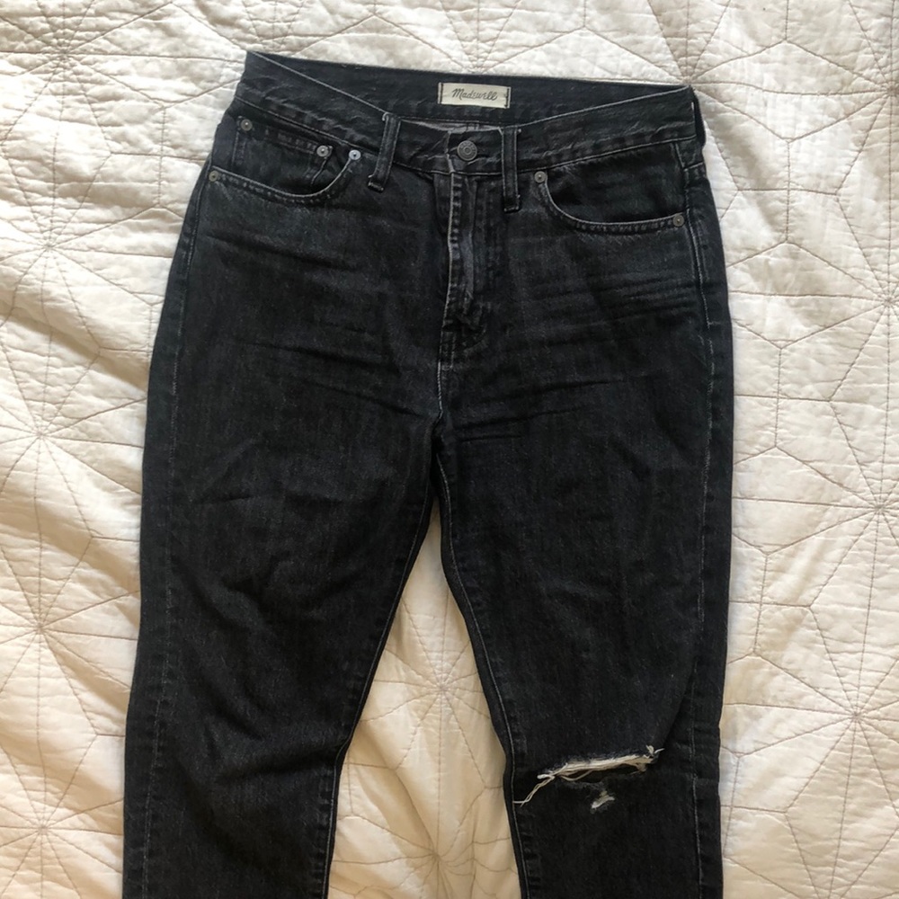Madewell Perfect Vintage Jean Black - size 28